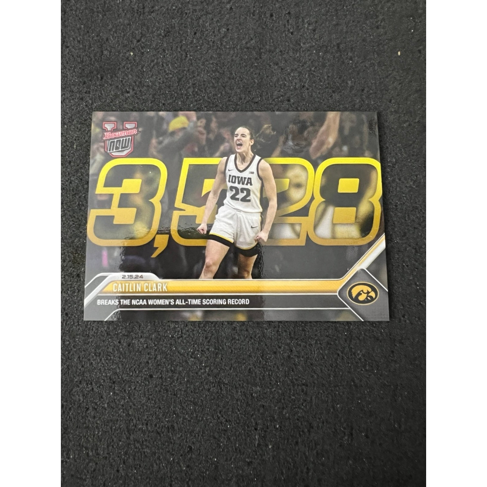Caitlin Clark - 2023-24 Bowman U Now #49